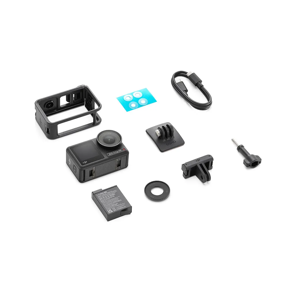DJI Osmo 4 Standard Combo Actionkamera, One size, EU Plug 220V