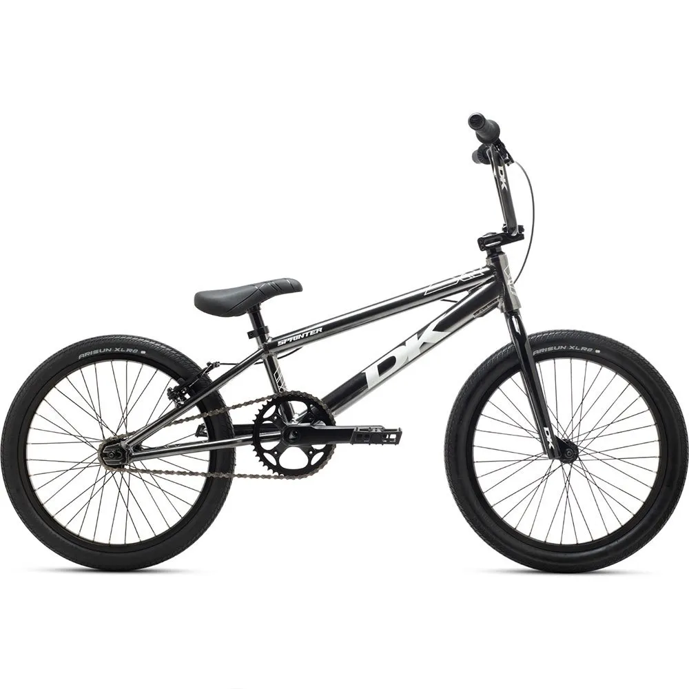 DK S2 Pro Race 20´´ Bmx Cykel, Smoke, One Size