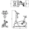 Dkn Technology Ergometer Eb-2400 Ems Motionscykel, Black, One Size
