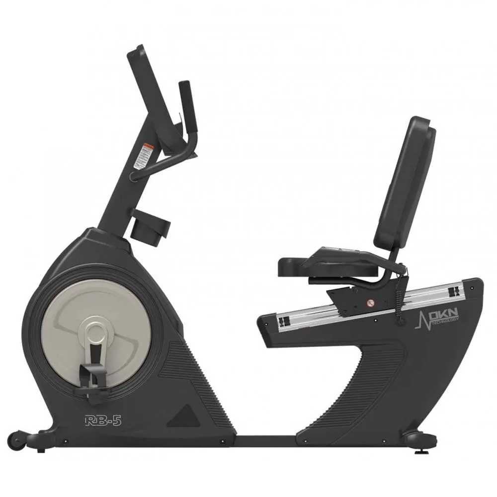 Dkn Technology Rb-5 Recumbent Motionscykel, Black, One Size