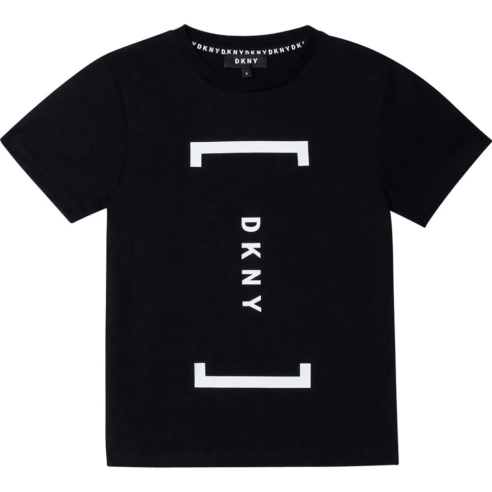 Dkny D25d48-09b T-shirt Med Korta ärmar, Black, 16Y