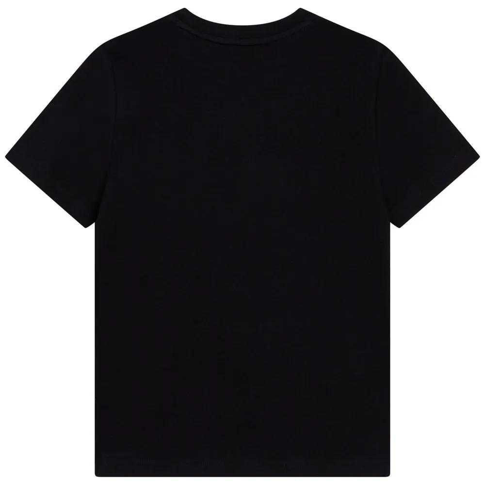 Dkny D25e09 T-shirt Med Korta ärmar, Black, 10Y Dkny D25e09 T-shirt Med Korta ärmar, Black, 10Y