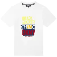 Dkny D25e48 T-shirt Med Korta ärmar Dkny D25e48 T-shirt Med Korta ärmar