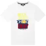 Dkny D25e48 T-shirt Med Korta ärmar, White, 10Y