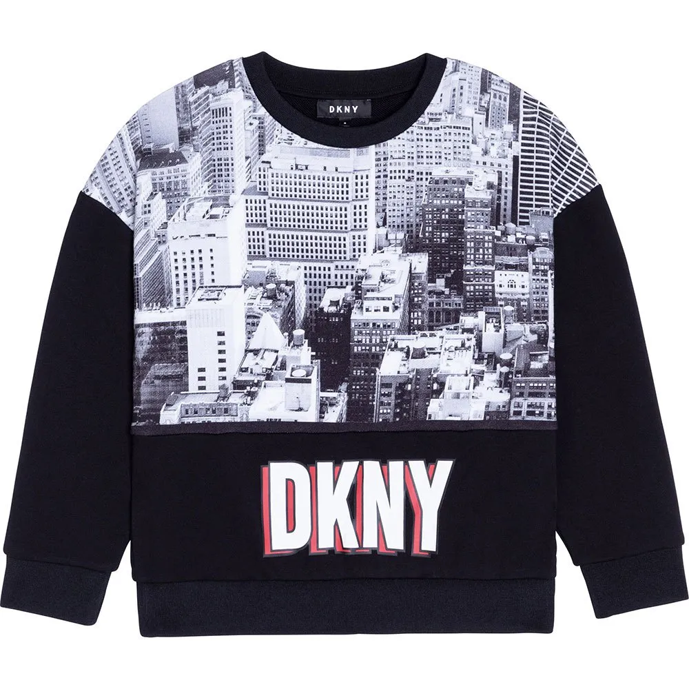 Dkny D35r86-09b Tröja, Black, 8Y