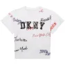 Dkny D35s00 T-shirt Med Korta ärmar, White, 14Y