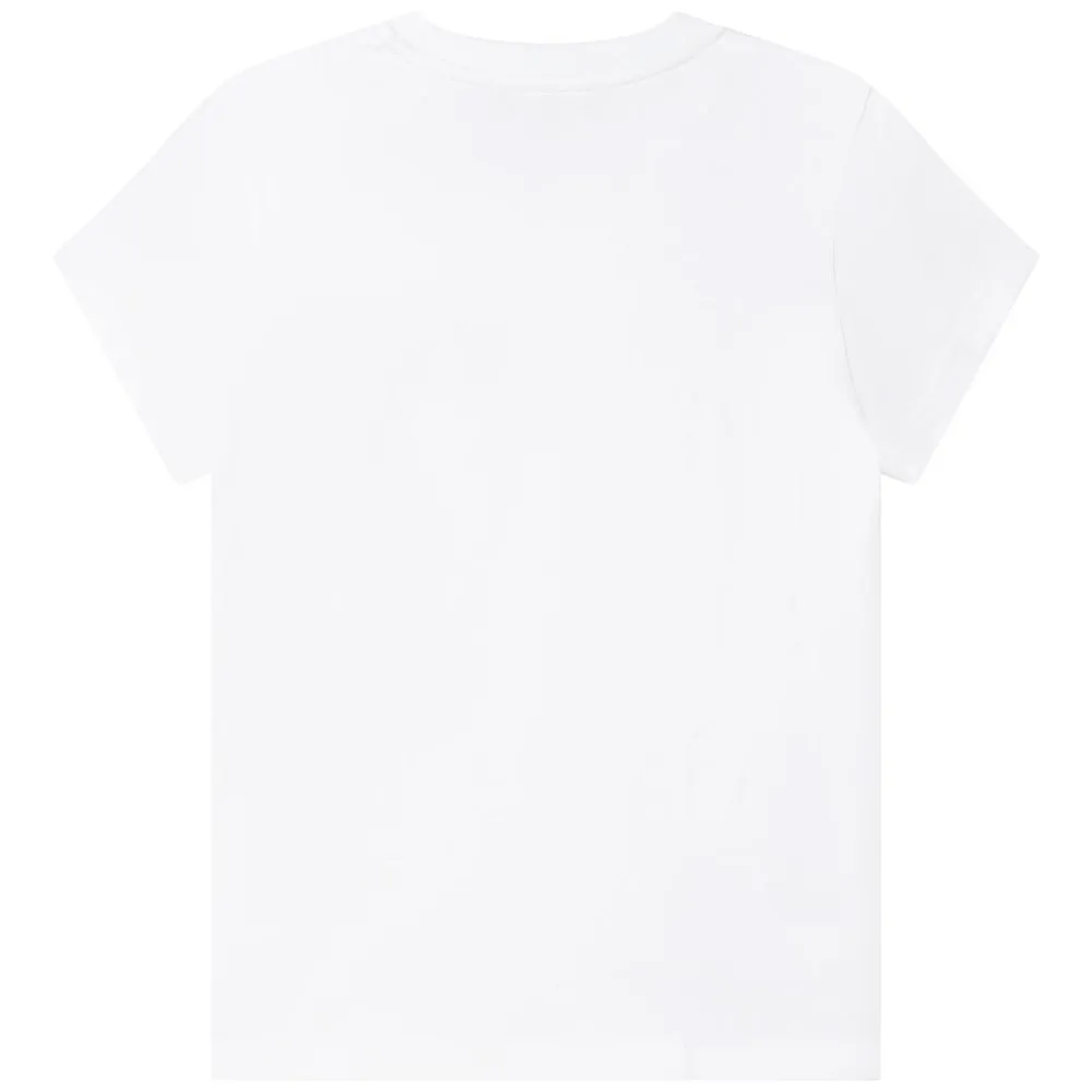 Dkny D35s30 T-shirt Med Korta ärmar, White, 12Y