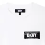 Dkny D35s30 T-shirt Med Korta ärmar, White, 12Y
