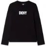 Dkny D35s32 T-shirt Med Lång ärm, Black, 10Y