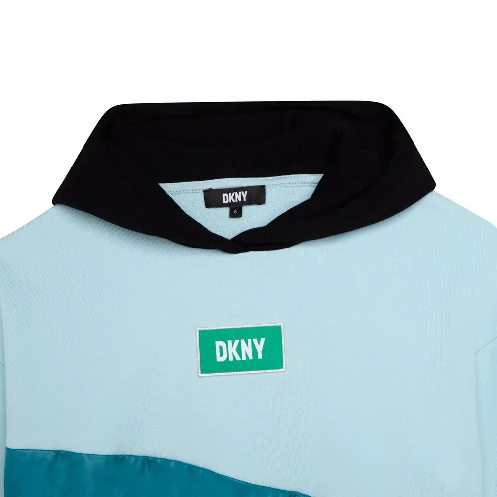 Dkny D35s53 Tröja Med Huva, Green, 12Y Dkny D35s53 Tröja Med Huva, Green, 12Y