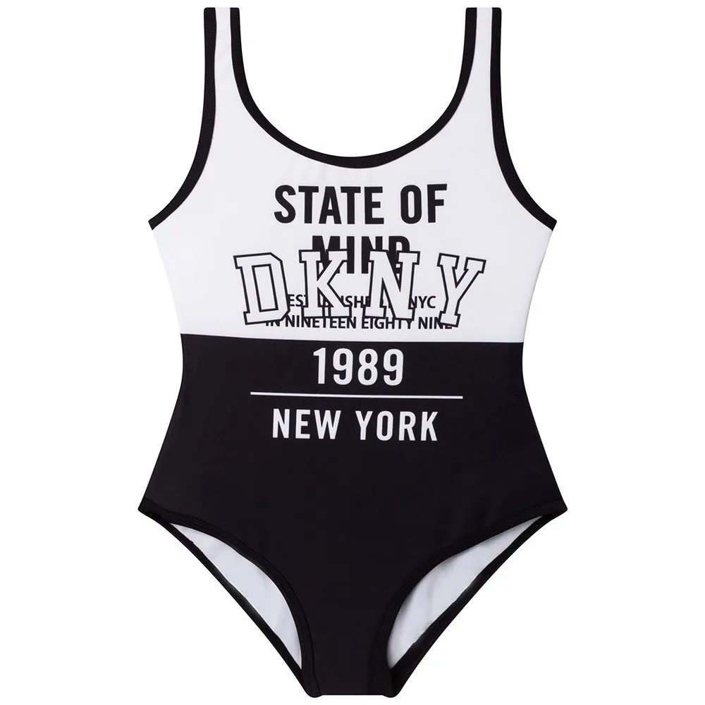 Dkny D37110 Baddräkt, Black, 6Y Dkny D37110 Baddräkt, Black, 6Y