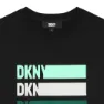 Dkny D60024 T-shirt Med Korta ärmar, Black, 10Y