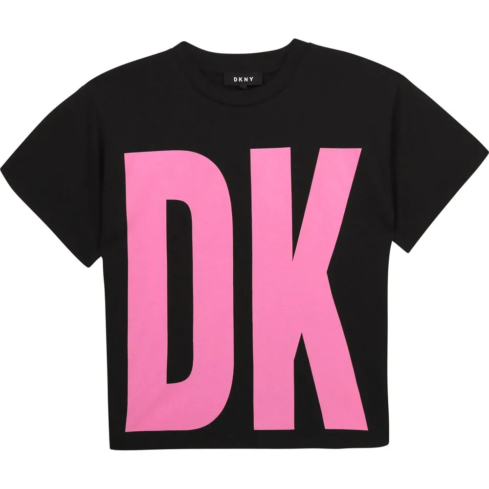 Dkny T-shirt T-shirt Med Korta ärmar, Black, 14Y