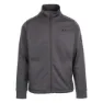 Dlx Angus Fleecejacka Med Dragkedja, Dark grey