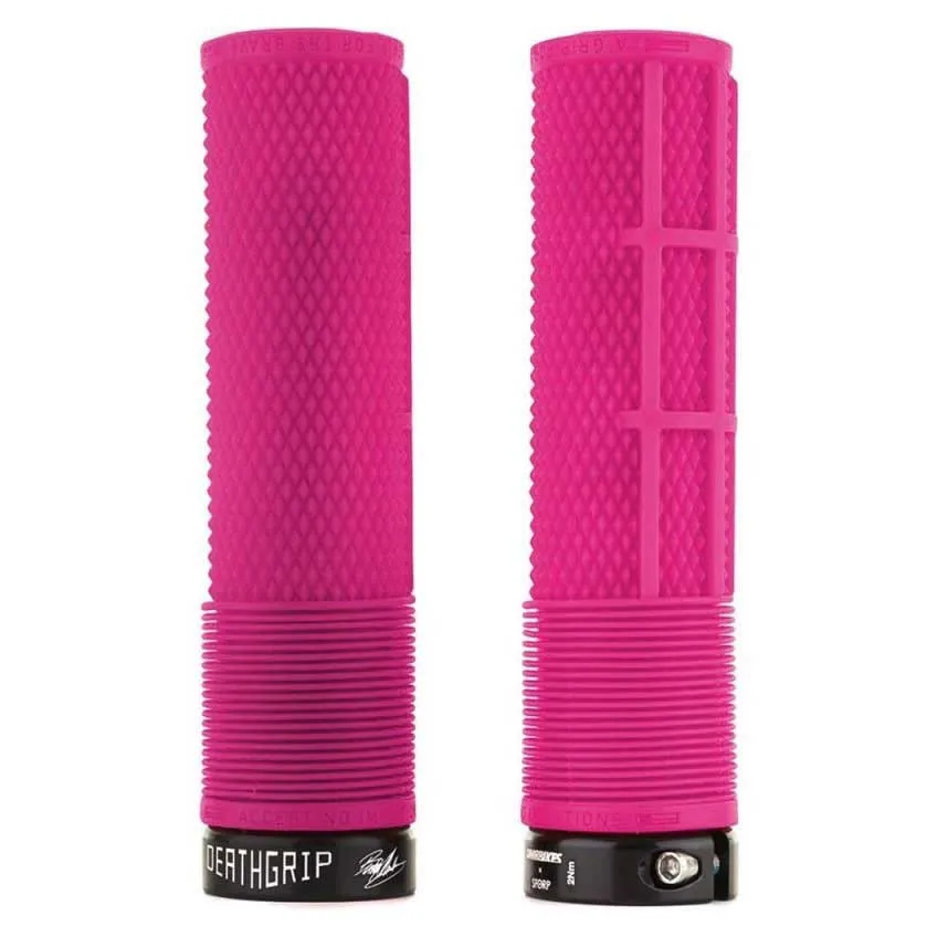 DMR Brendog Deathgrip Flangeless 29.8 Mm Styrehandtag, Pink, 133mm