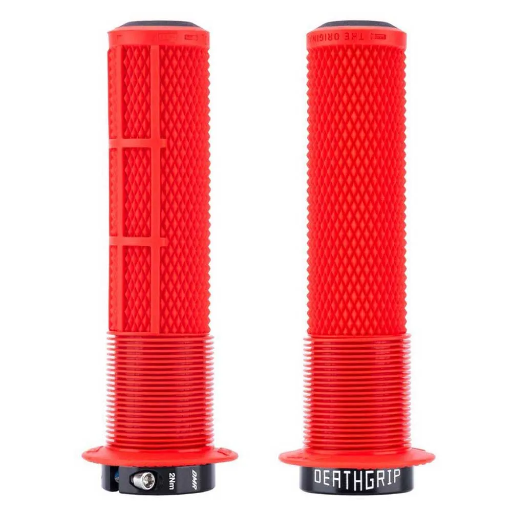 DMR Deathgrip 2 Flanged Thin Styrehandtag, Red, One Size