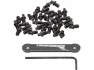 DMR Moto X FlipPin Ersatzpins für Plattformpedale, Black, One Size