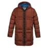 Pecan brown / steel blue
