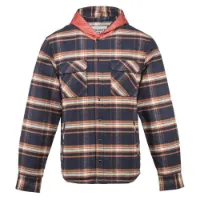 Dolomite Con Capucha Overshirt Quilted Jacka