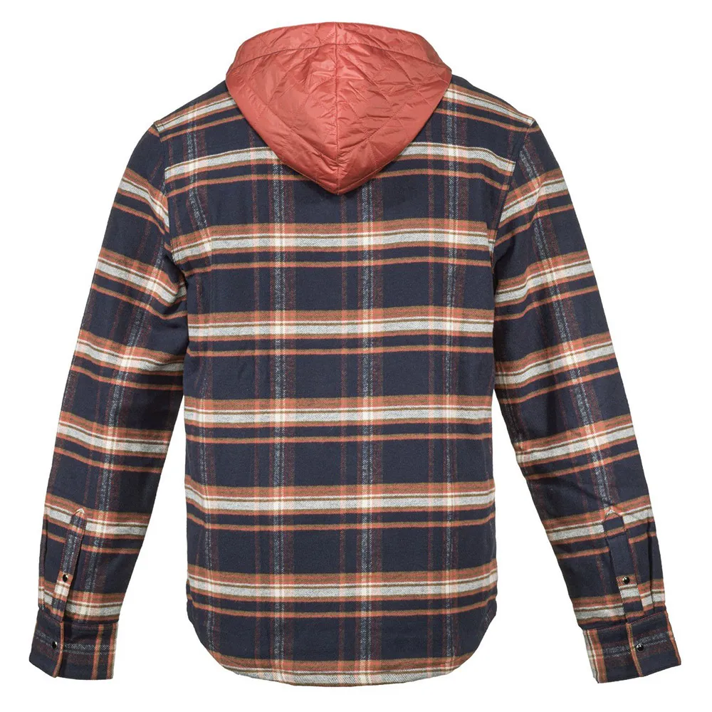 Dolomite Con Capucha Overshirt Quilted Jacka
