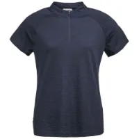 Dolomite Cristallo merino Zip T-shirt Med Korta ärmar