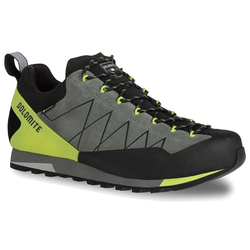 Dolomite Crodarossa Low Goretex 2.0 Approachskor, Silver green / lime green Dolomite Crodarossa Low Goretex 2.0 Approachskor, Silver green / lime green