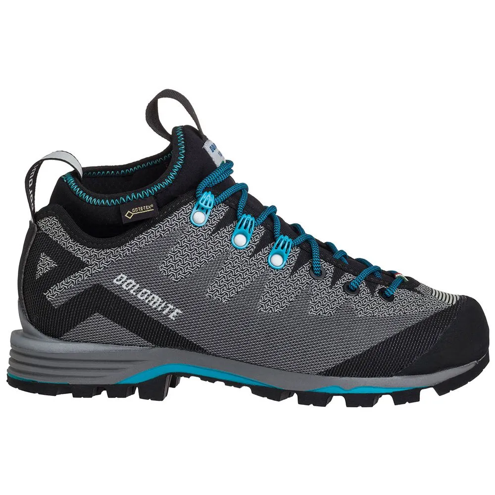 Dolomite Veloce Goretex Approachskor, Pewter grey / lake blue