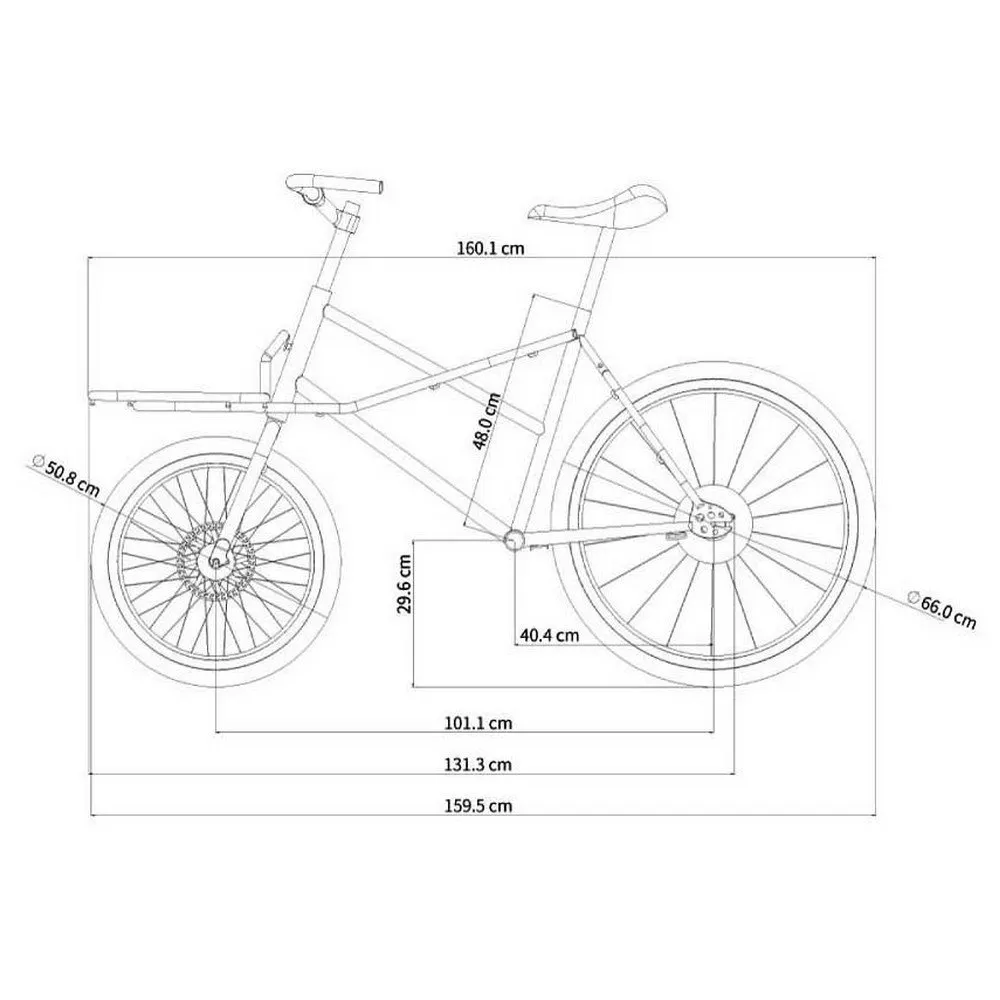Dom Cargo Cykel, Red, One Size Dom Cargo Cykel, Red, One Size