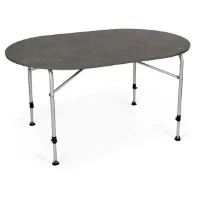 Dometic Zero Concrete Oval Matbord