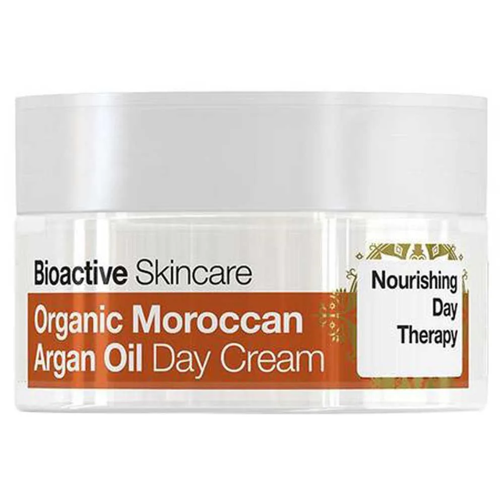 Dr. Organic Marockansk Arganolja Dagkräm 50ml, White / brown, 50ml