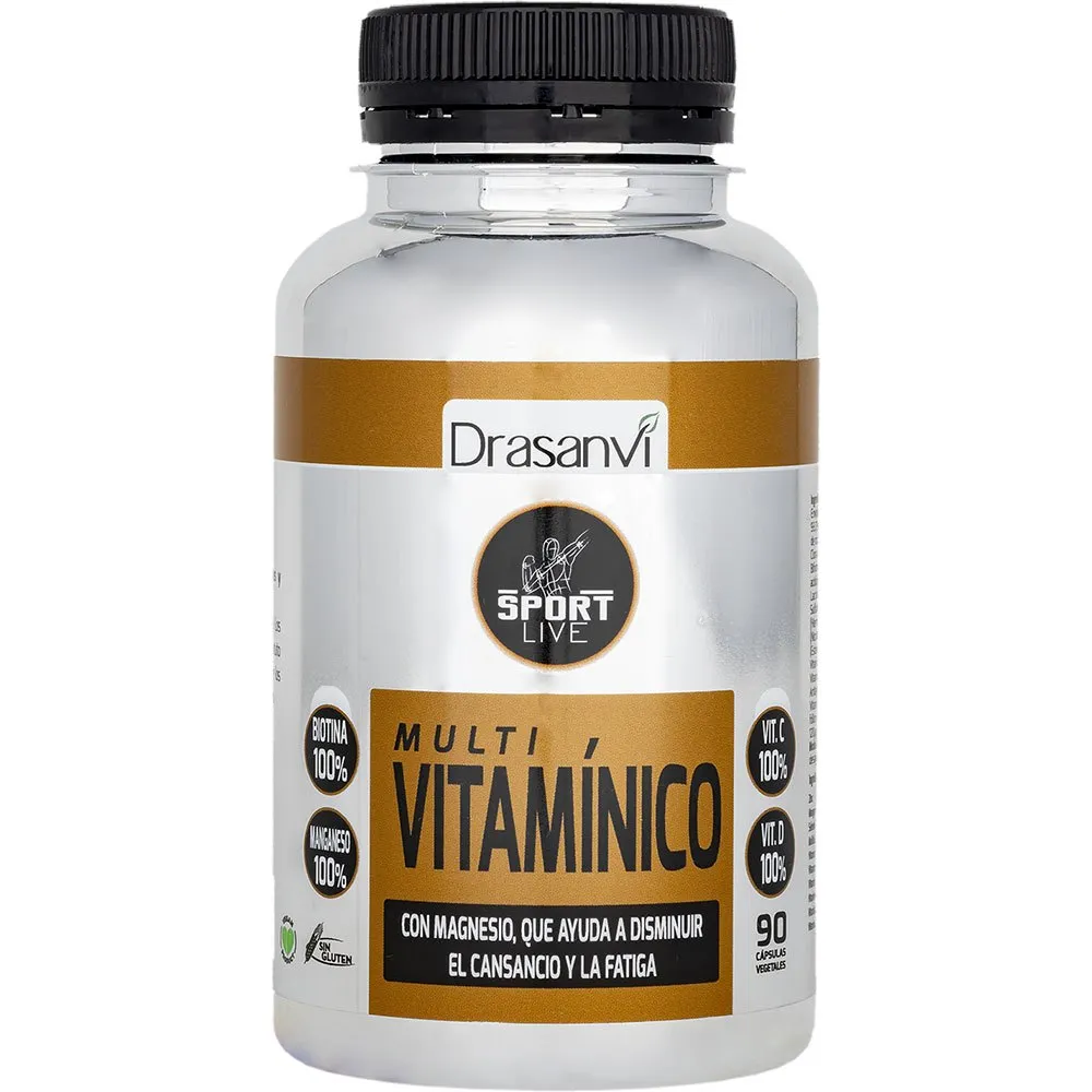 Drasanvi Multivitamin Sport Live Kapslar 90 Enheter, Multicolour, One Size