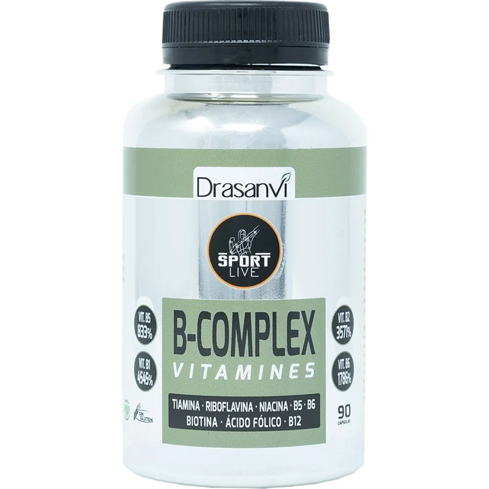 Drasanvi Sport Live B Complex Kapslar 90 Enheter, Multicolour, One Size