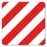 DS Covers Varningspanel, Reflex / red, One Size