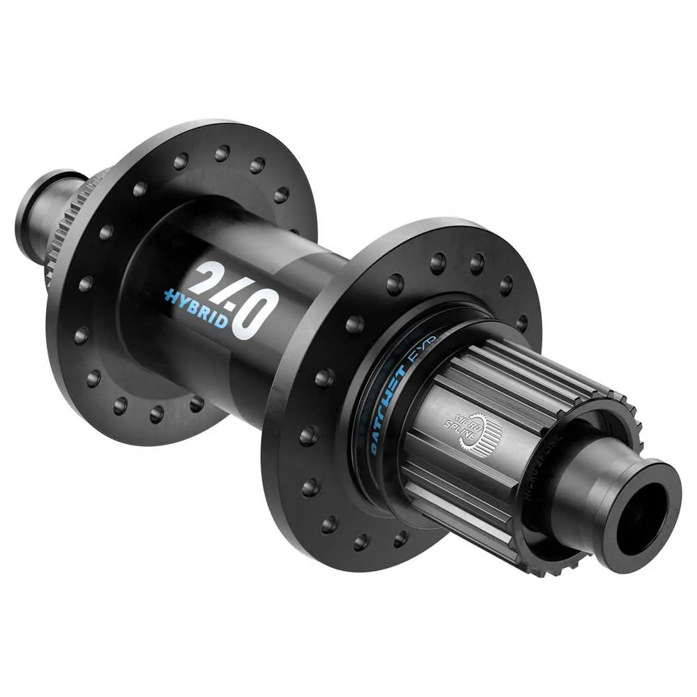 DT Swiss 240 Disc Cl Boost Shimano Micro Spline Baknav, Black, 32H, 12 x 148mm