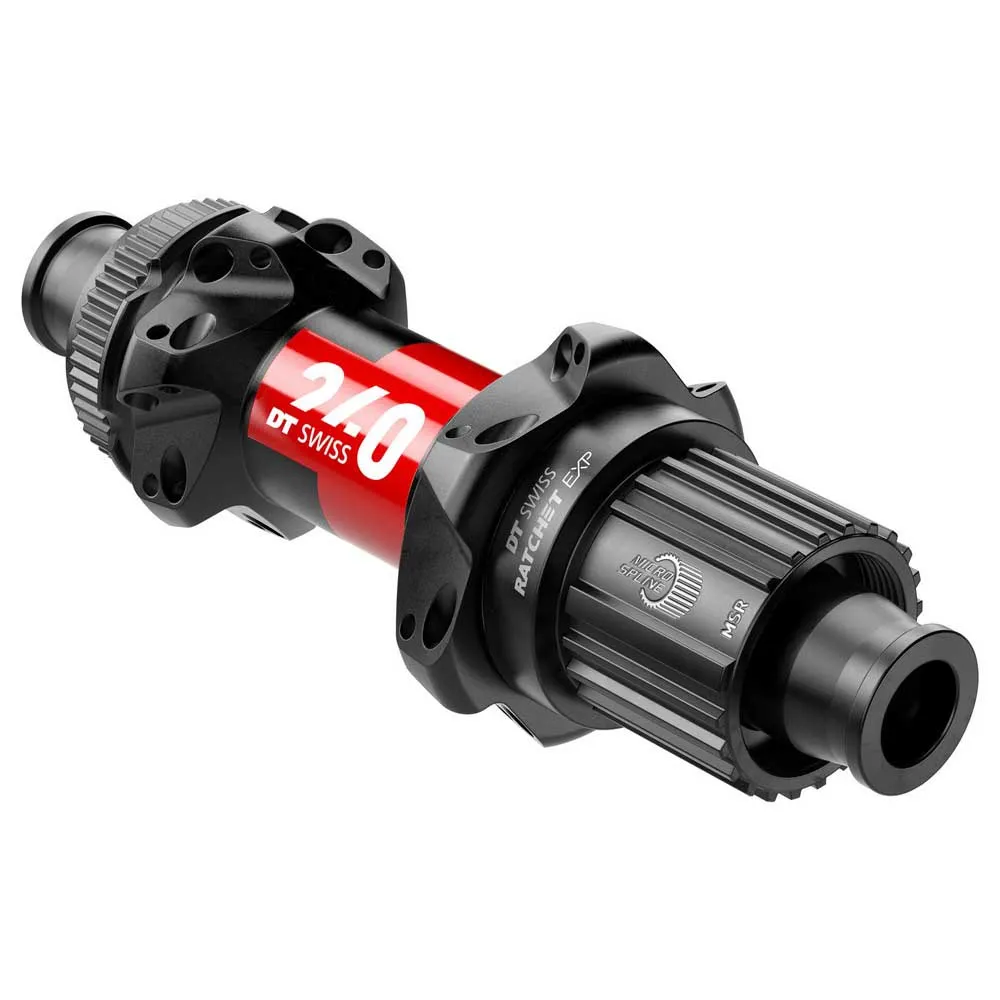 DT Swiss 240 Straightpull Disc Cl Shimano Micro Spline Baknav, Black, 24H, 12 x 142mm DT Swiss 240 Straightpull Disc Cl Shimano Micro Spline Baknav, Black, 24H, 12 x 142mm