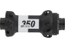 DT Swiss 350 Straightpull Road Disc Center Lock VR-Nabe Modell 2023, Grey, 24H, 12 x 100mm