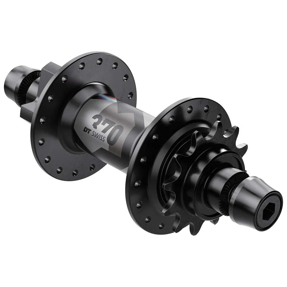 DT Swiss 370 Classic Dirtjump Disc 6b Framnav, Black, 32H, 135mm DT Swiss 370 Classic Dirtjump Disc 6b Framnav, Black, 32H, 135mm