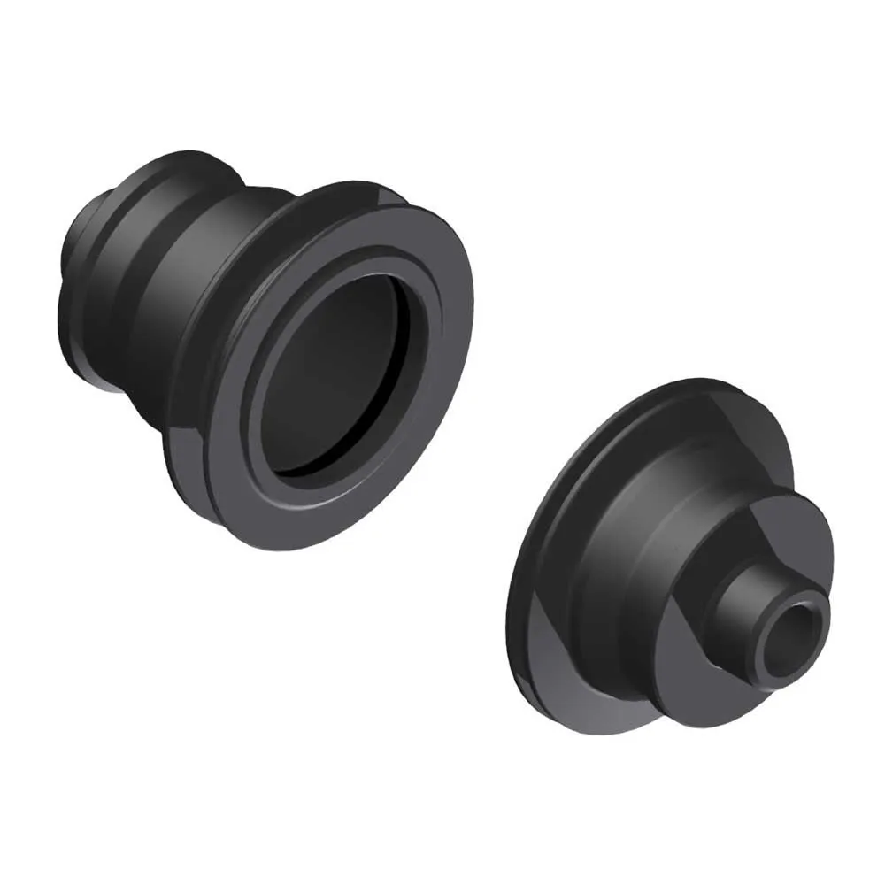 DT Swiss 5 X 100 Mm Qr Exp 180/240 Adapter För Framnav, Black, One Size