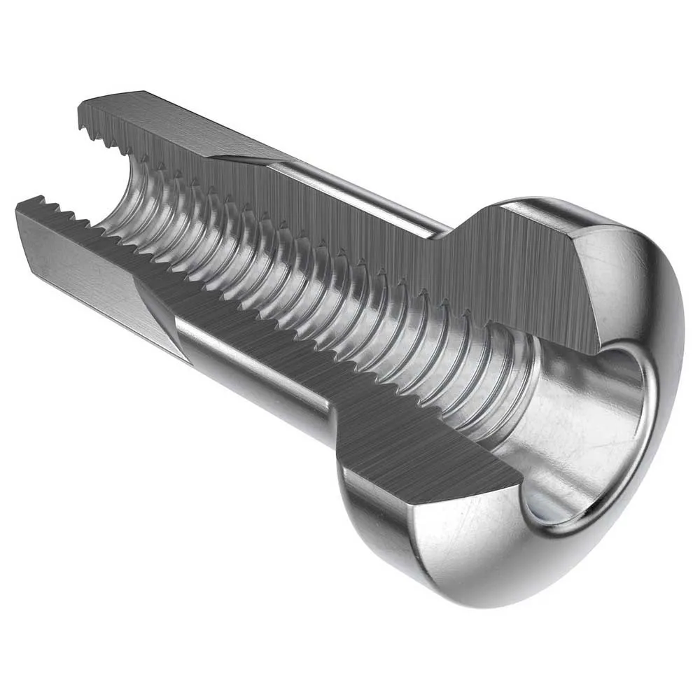 DT Swiss Aluminum Hidden F 2.0/fg 2.3 Nipplar, Silver, 12mm