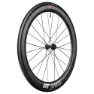 DT Swiss Arc 1100 Dicut 50 Disc Cl Tubeless + Continental Aero 111 700 X 26 Framhjul För Landsvägscykel, Black, 12 x 100mm