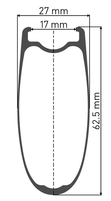 DT Swiss ARC 1100 Dicut Framhjul