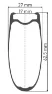 DT Swiss ARC 1100 Dicut Framhjul