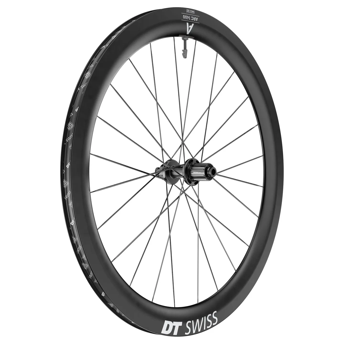 DT Swiss ARC 1400 Dicut DB Bakhjul, Black, 12 x 142mm, Shimano/Sram HG DT Swiss ARC 1400 Dicut DB Bakhjul, Black, 12 x 142mm, Shimano/Sram HG