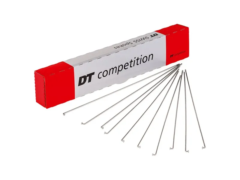 DT Swiss Competition 2.0/1.8 - 295mm ekrar, Silver