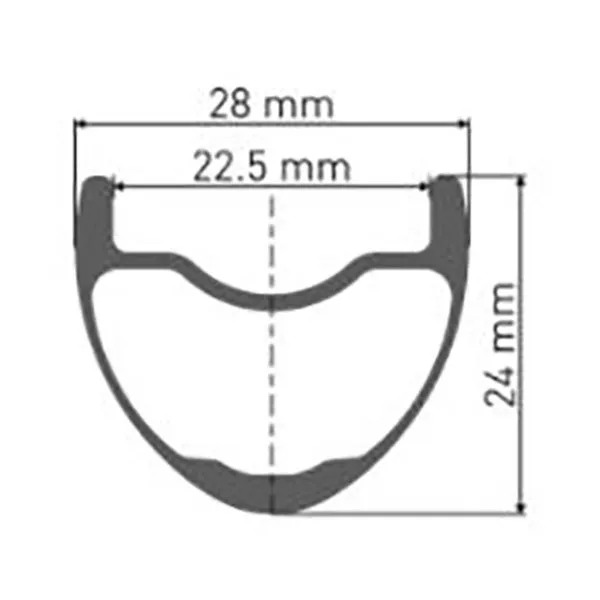 DT Swiss Crc 1400 Spline 24 Cl Disc Tubeless Framhjul För Landsvägscykel, Black, 12 x 100mm