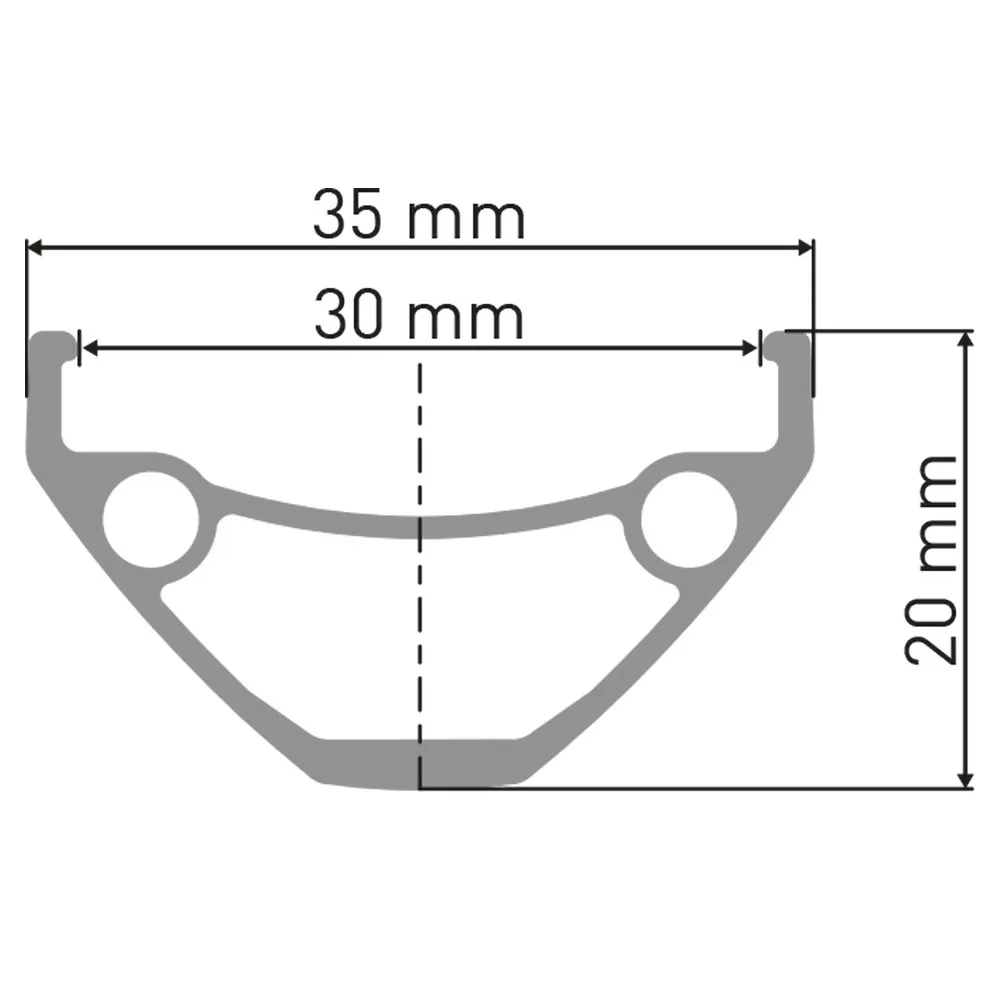 DT Swiss D 1900 Classic No Brake 26´´ Mtb Framhjul, Black, 20 x 110mm DT Swiss D 1900 Classic No Brake 26´´ Mtb Framhjul, Black, 20 x 110mm