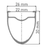 DT Swiss E 1800 Spline Disc Cl Tubeless Presta 26-35mm Landsvägscykelns Bakhjul, Black, 12 x 142mm, Shimano/Sram HG