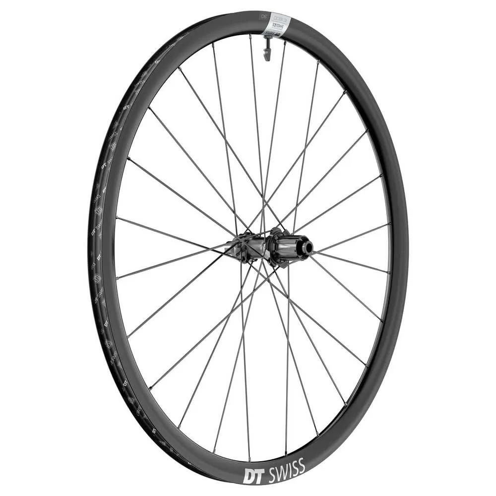 DT Swiss E 1800 Spline Disc Cl Tubeless Presta 26-35mm Landsvägscykelns Bakhjul, Black, 12 x 142mm, Shimano/Sram HG