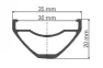 DT Swiss E 1900 Spline Framhjul