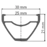 DT Swiss E 512 Disc 27,5" Felge